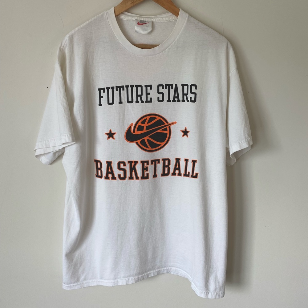 Vintage Y2K Nike Future Stars Basketball Graphic T-shirt